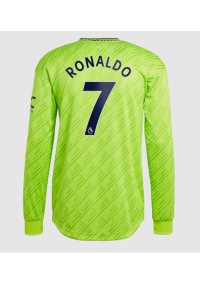 Fotbalové Dres Manchester United Cristiano Ronaldo #7 Třetí Oblečení 2022-23 Dlouhý Rukáv